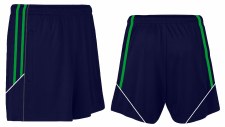 CS Club Training Zip Pocket Short (Navy Green Amber) 5-6